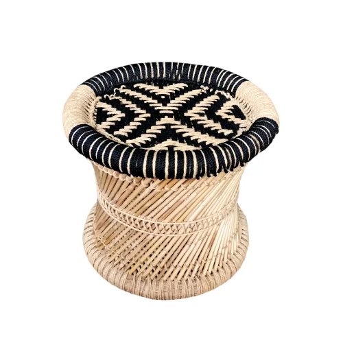 Bamboo stool green
