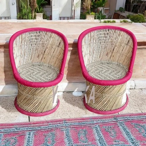 Bamboo chair light